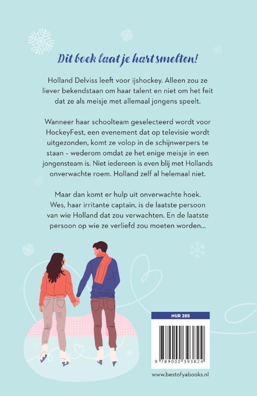 Achterkant van IJskoude rivalen