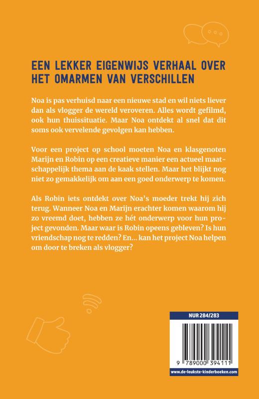 Achterkant van Met andere ogen
