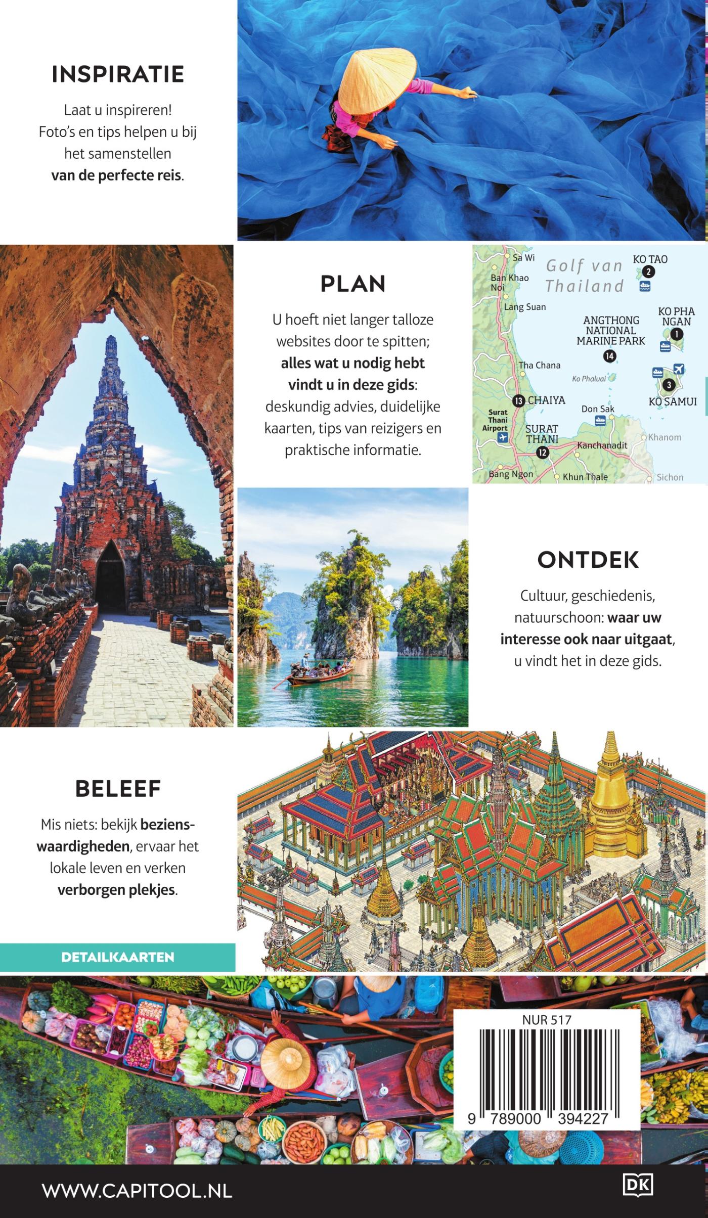 Achterkant van Thailand