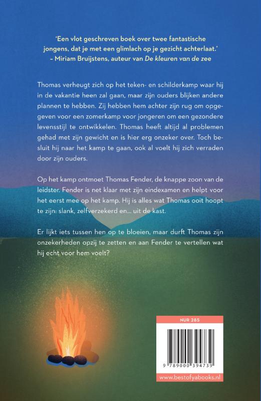 Achterkant van Frambozenzomer