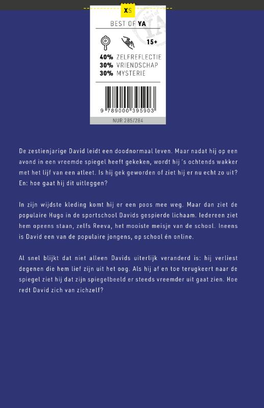 Achterkant van David, David