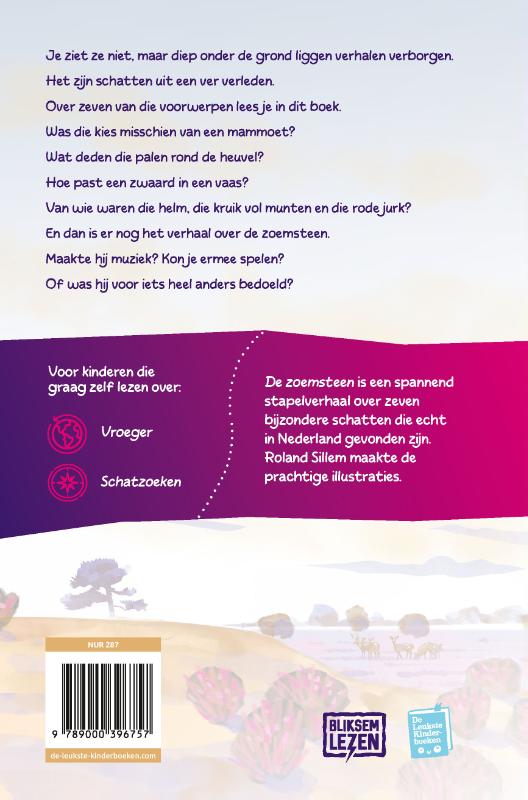 Achterkant van De zoemsteen