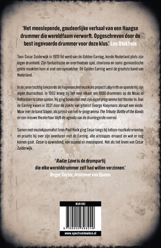 Achterkant van Cesar