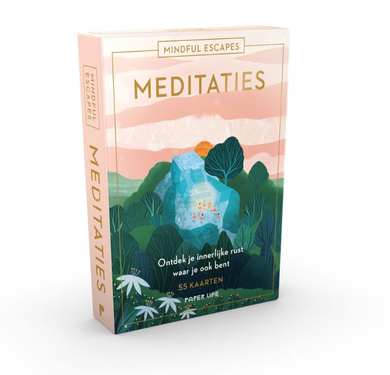 Achterkant van Mindful Escapes - Meditaties