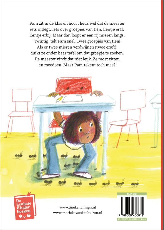 Achterkant van Het komt door de mieren!
