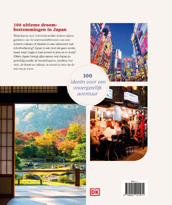 Achterkant van Ultiem Japan