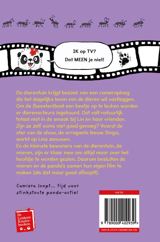 Achterkant van Stinkstoute panda - Camiera loopt… actie!