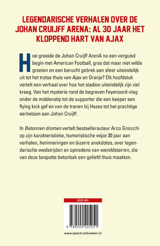 Achterkant van Betonnen dromen