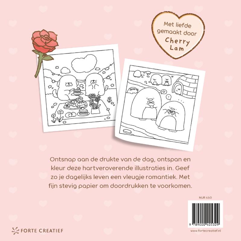 Achterkant van Cozy cupid