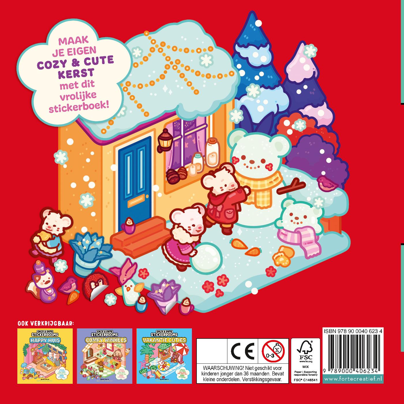 Achterkant van Cozy Kerst