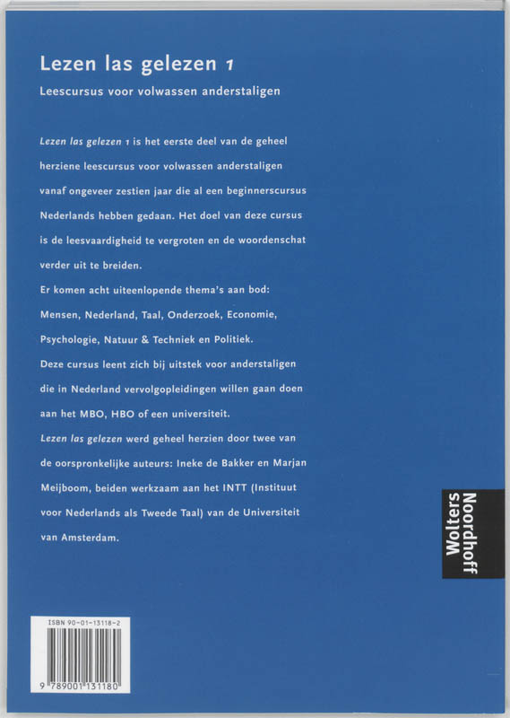 Achterkant van 1