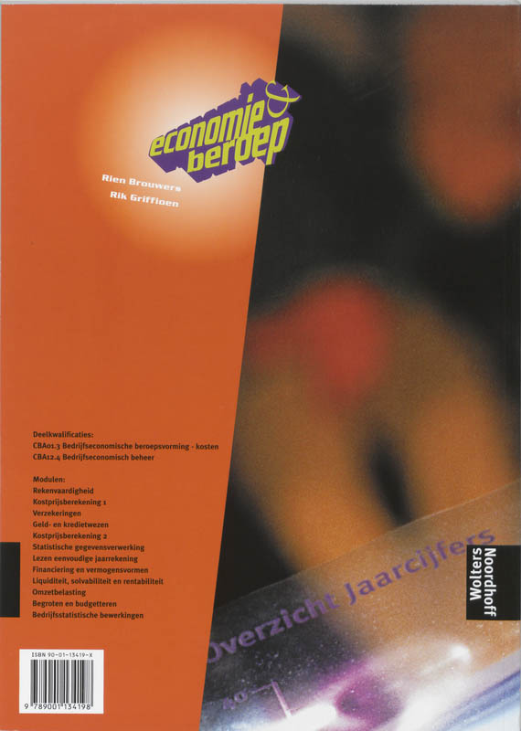 Achterkant van Werkboek