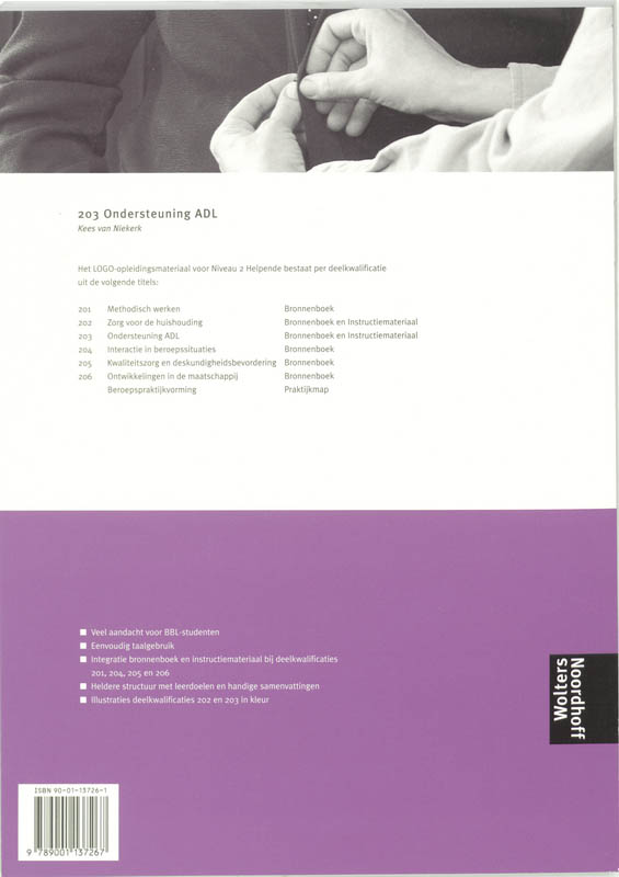 Achterkant van Bronnenboek