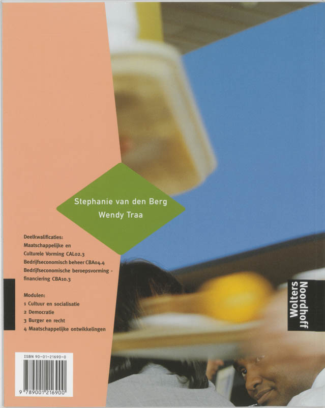 Achterkant van Tekstboek