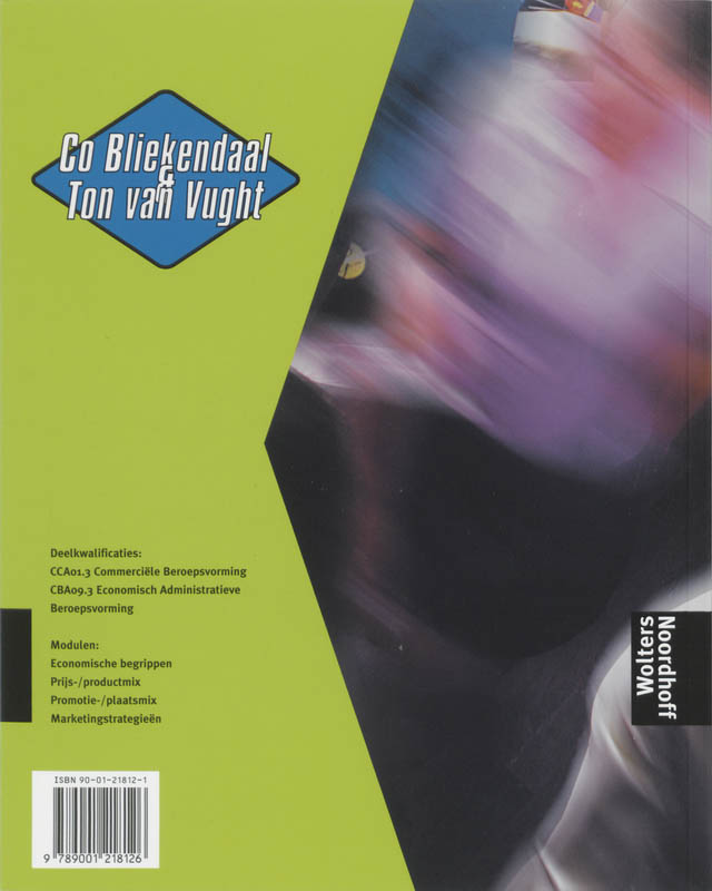 Achterkant van Tekstboek