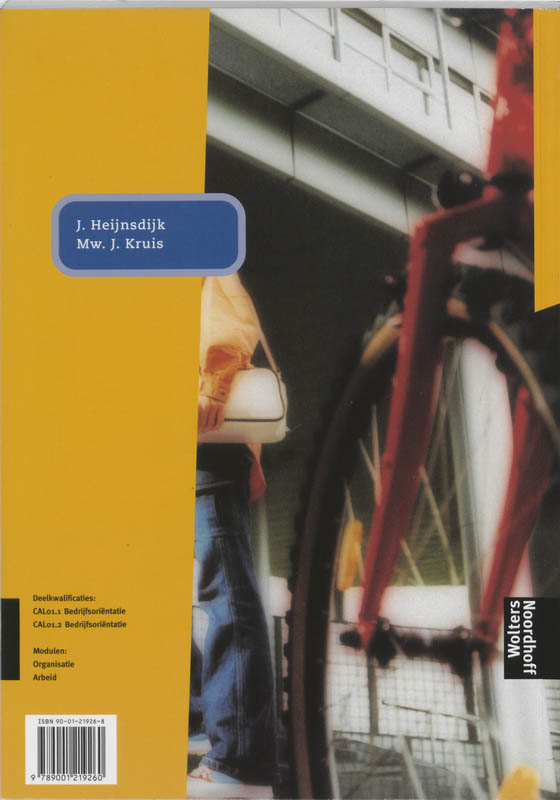 Achterkant van Werkboek
