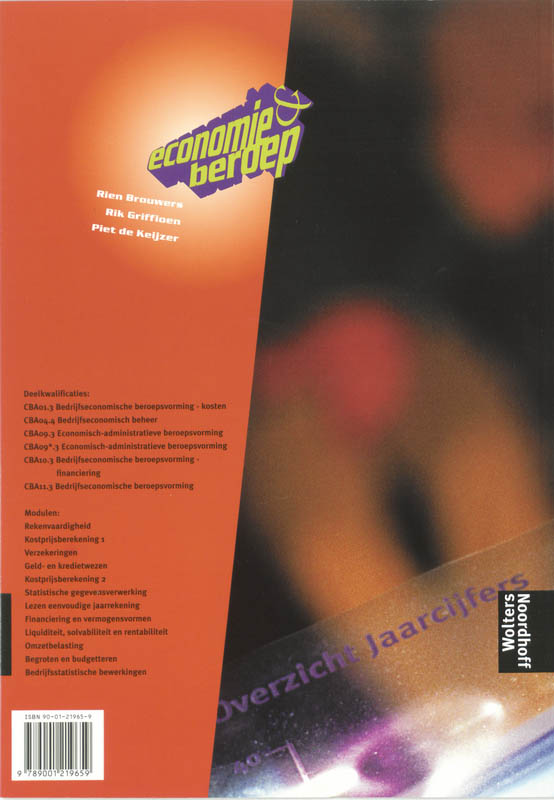 Achterkant van Werkboek