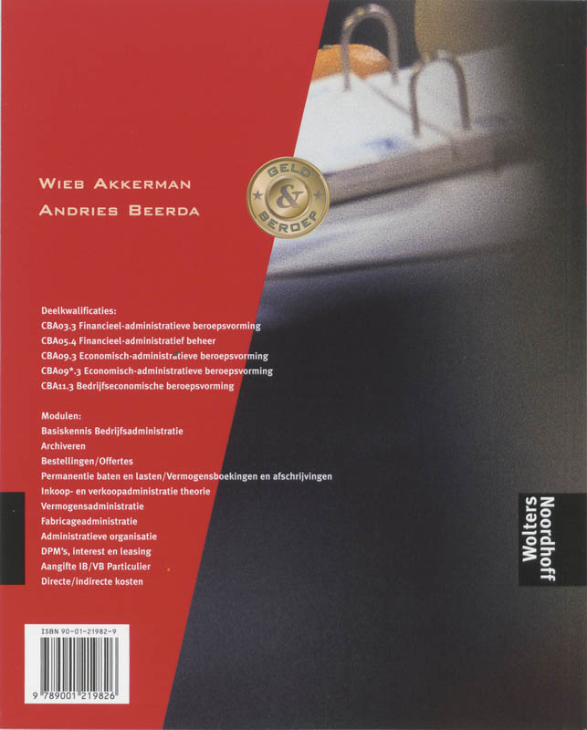 Achterkant van Bestellingen en offertes niveau III/IV
