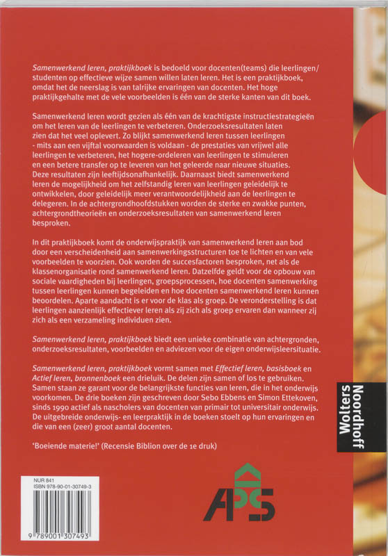 Achterkant van Praktijkboek