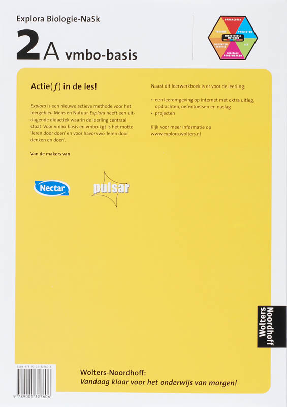 Achterkant van 2A vmbo-basis