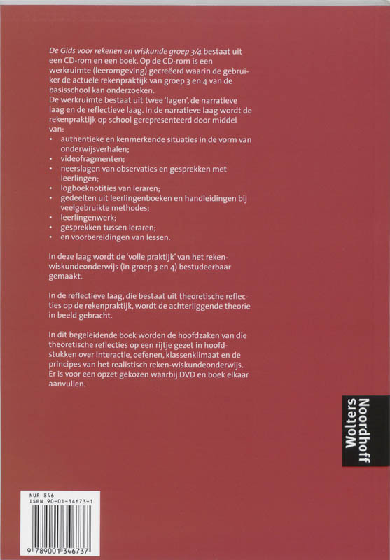 Achterkant van groep 3/4