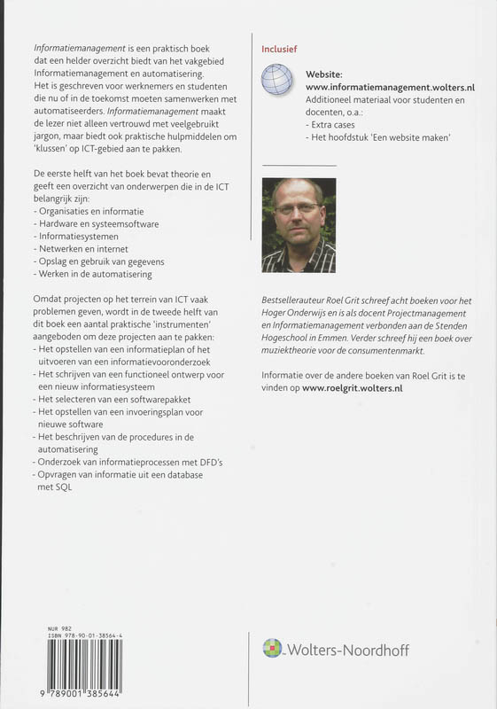 Achterkant van Informatiemanagement