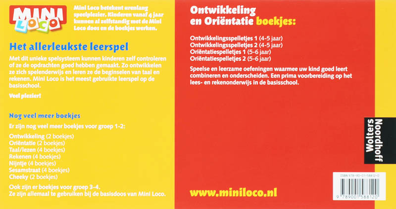 Achterkant van Orientatieoefeningen 2