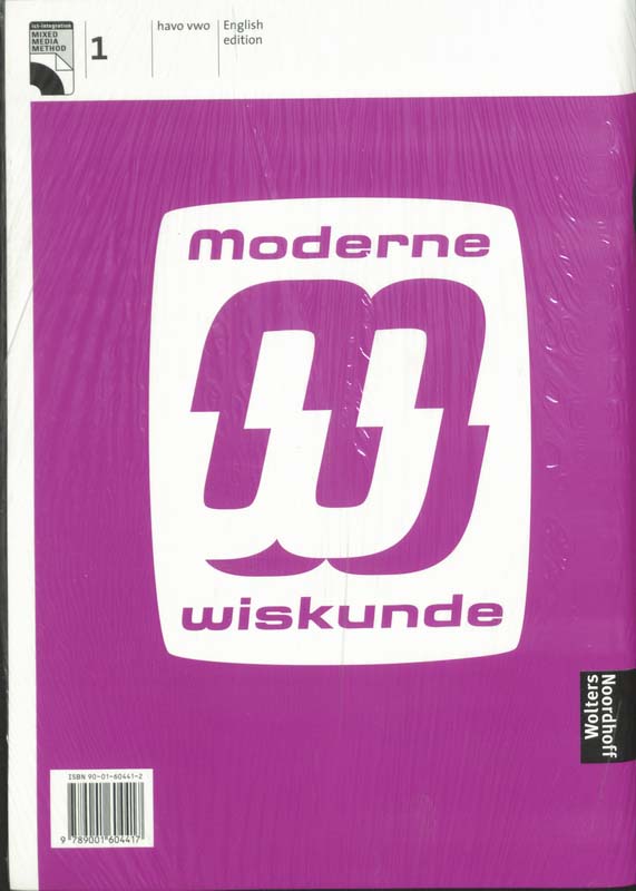 Achterkant van Werkboek