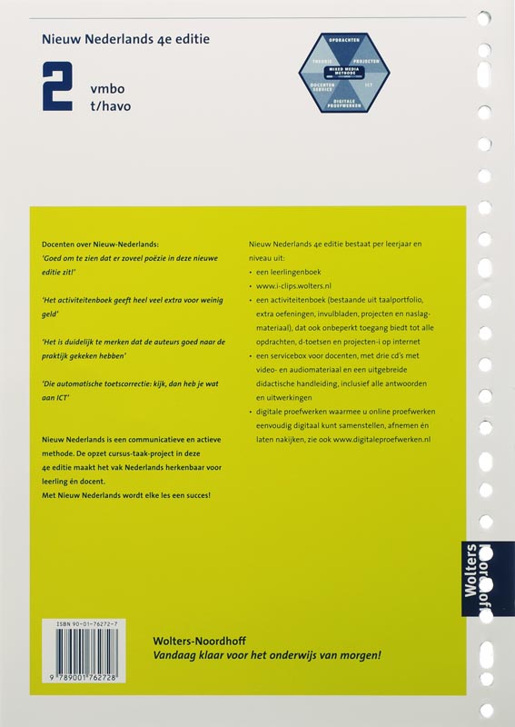 Achterkant van Activiteitenboek