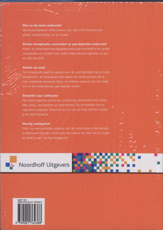 Achterkant van Basisvaardigheden Wiskunde