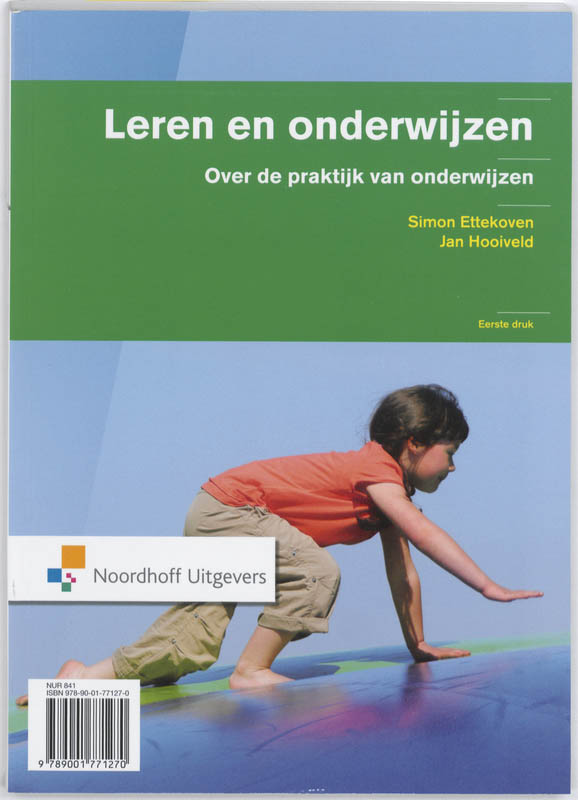 Achterkant van Leren en onderwijzen