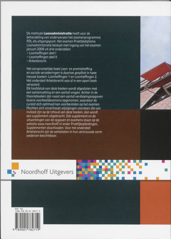 Achterkant van Loonadministratie
