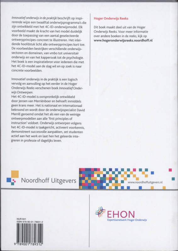 Achterkant van Innovatief onderwijs in de praktijk