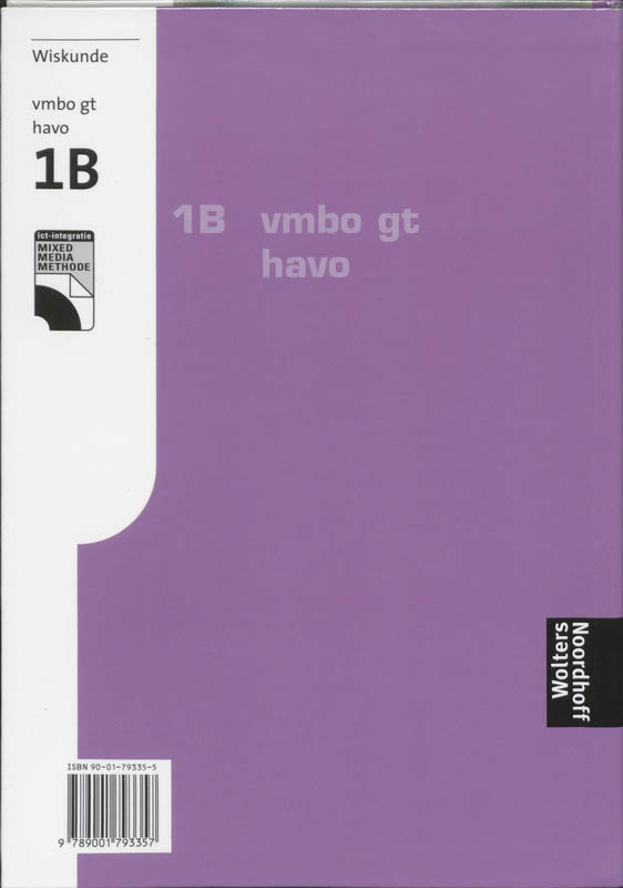 Achterkant van Hoofdboek