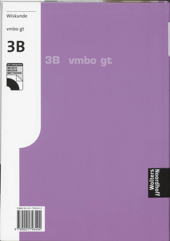Achterkant van Leerboek