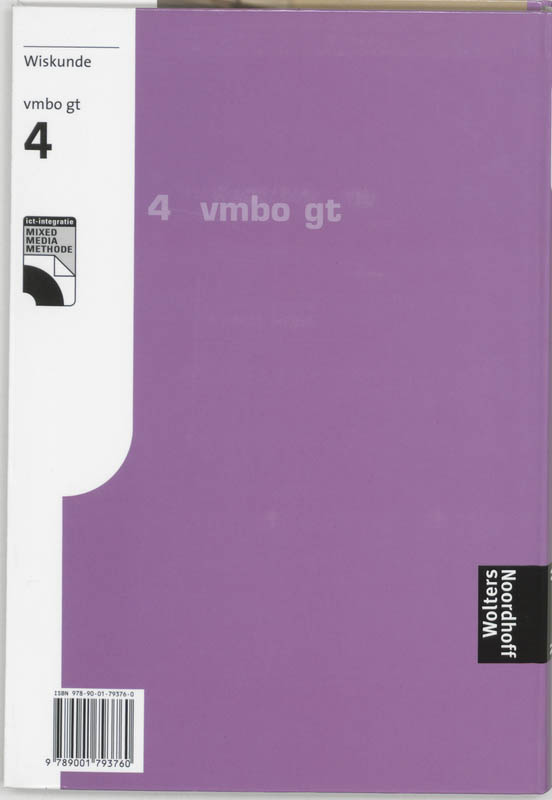 Achterkant van Hoofdboek