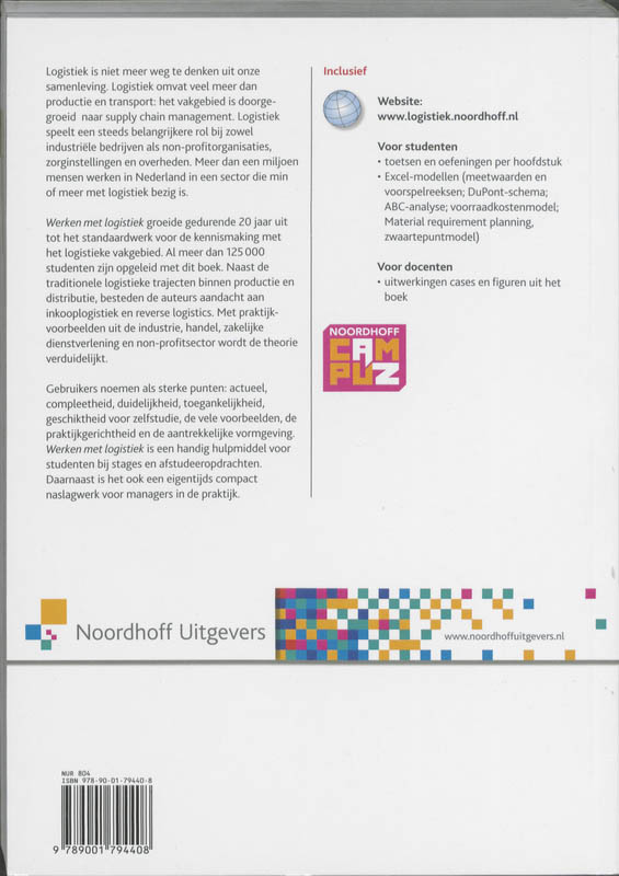 Achterkant van Supply chain management