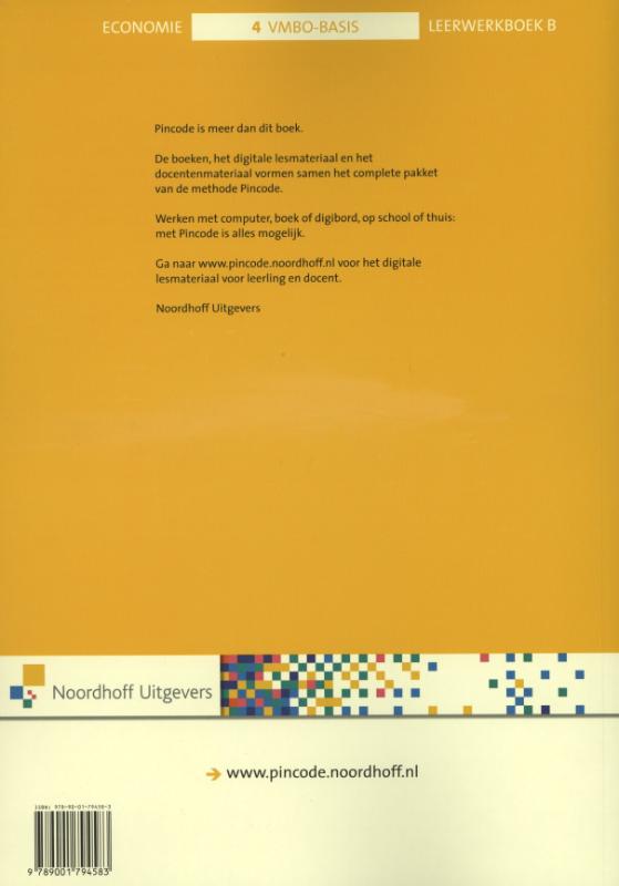 Achterkant van Leerwerkboek B