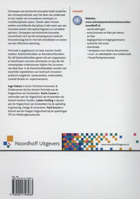 Achterkant van Ontwerpen van technische innovaties