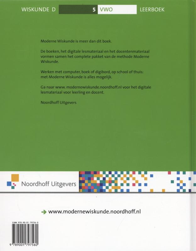 Achterkant van Leerboek