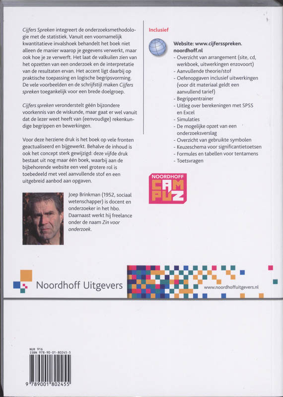 Achterkant van Cijfers spreken