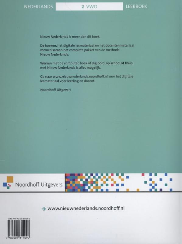 Achterkant van Leerboek