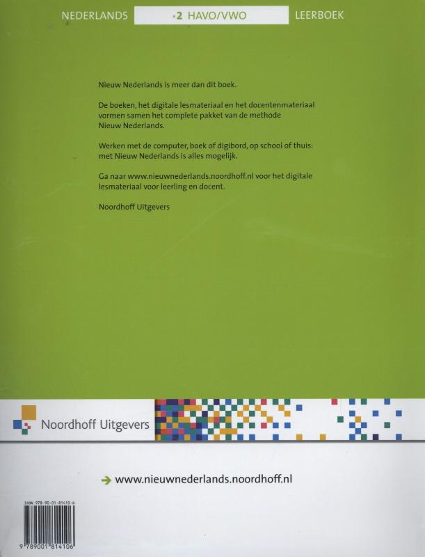 Achterkant van Leerboek