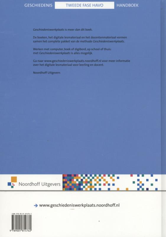 Achterkant van Handboek