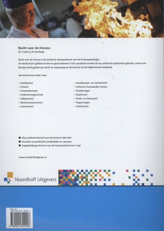 Achterkant van Casusboek