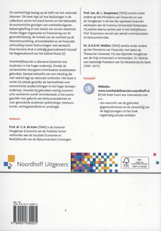 Achterkant van Overheidsfinancien