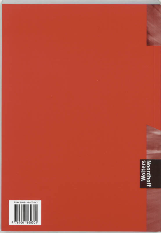 Achterkant van Werkboek