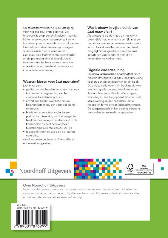 Achterkant van Laat maar zien