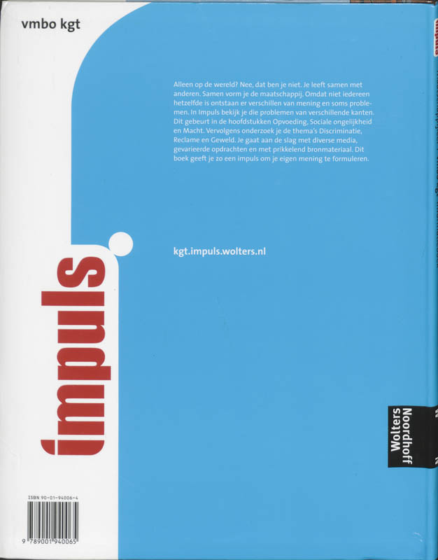 Achterkant van Informatieboek