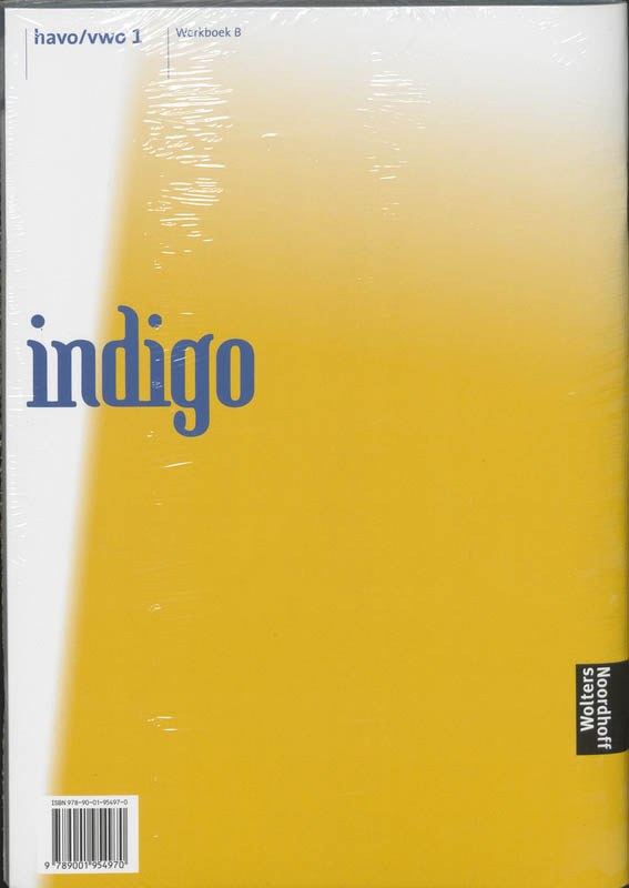 Achterkant van Werkboek A en B